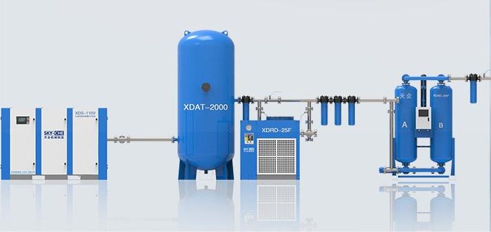 空气冷干机1立方2立方6立方螺杆空压机用干燥机7.5kw